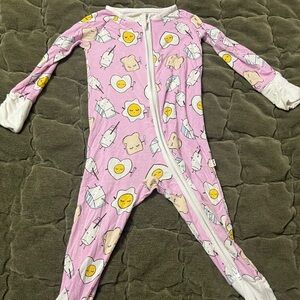 Little sleepies breakfast onesie